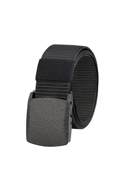 Choice 120cm Black Automatic Buckle Nylon Belt Outdoor Hunting Multifunctional Tactical Canvas Belt High Qu