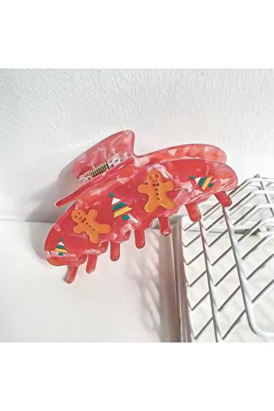 Nolana Winter Themed Bone High Quality Hair Clip