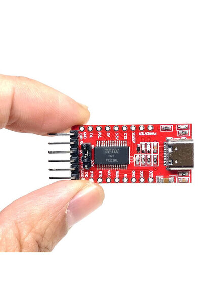 Alkatronik FT232RL USB to RS232 TTL UART Çevirici Modül Type C Usb Soket Seri Port Haberleşme Arduino Mcu