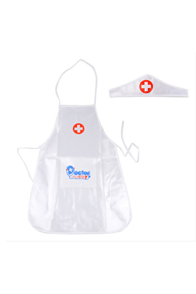 Choice مريلة أطفال أزياء الهالوين مريلة الأطباء البيضاء أداء احترافي روضة أطفال عائلة