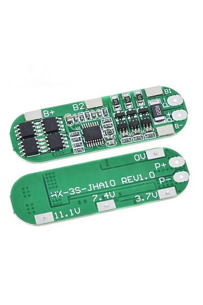 Choice 3S 10A 12V Lithium Battery Charger Protection Board For 18650 Li-ion Battery Cell Charging BMS 11...