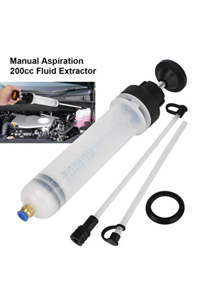 Choice 200Cc Car Oil Change Brake Bleeder Fluid Pump Extractor Filling Syringe Bottle Universal Truck Mo...