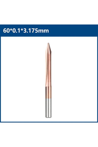 Choice 60dx0.1x3.175mm Xcan 1pc 3.175/6mm Shank V Shape Carving Milling Cutter 45/60 Degrees 2 Flute End Mi