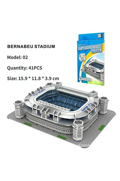 Choice Bernabeu Stadium 3d Paper Stadium Puzzle Model For Passionate Football Fans To Fight With Your Home