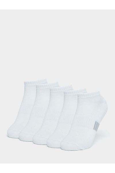 Styli Pack of 5 - Striped Pattern Ankle Length Socks