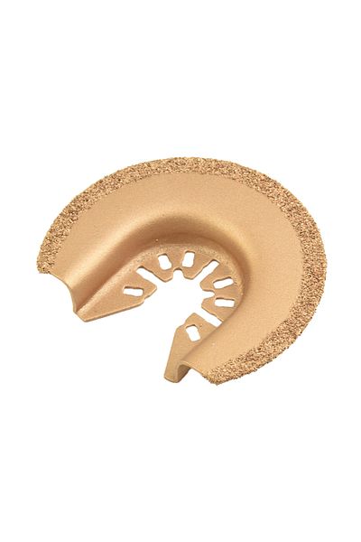 DAZZLEEX Quick Change Oscillating Multi Tool Saw Blade 64mm Half Circle Diamond Cutting Disc Multitool For...