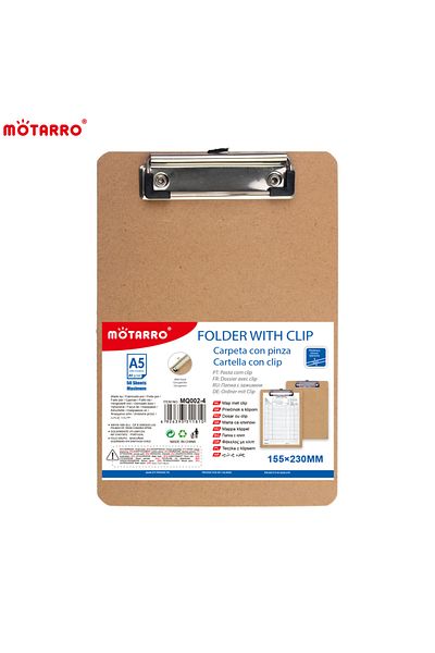 Choice Mq002-4 Motarro A4/a5 Tablet Folder Menu Writing Clipboard Paper Organizer Memo Density Board Flat H