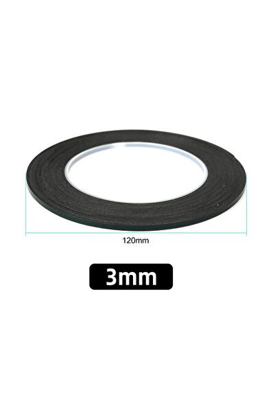 WELIBA شريط لاصق أسود عالي الالتصاق بسمك 3 مم من 3M، شريط لاصق مزدوج الجوانب،...