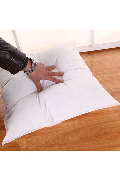 Choice 45x 45cm 300g 1pcs 100%cotton Standard White Bounce Back Pillow Cushion Core Sofa Car Seat Home Inte