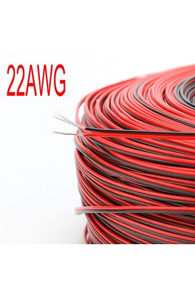 Choice 2 Pin Electrical Wire Tinned Copper 18/20/22/24/26 AWG insulated PVC Extension LED Strip Cable Re...