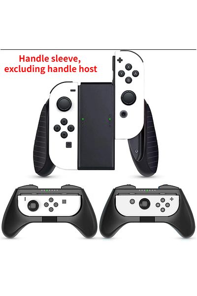 Choice متوافق مع Nintendo Switch/Switch OLED Joy-Con، وحدة تحكم ألعاب 3 في 1 مقاومة للتآكل...