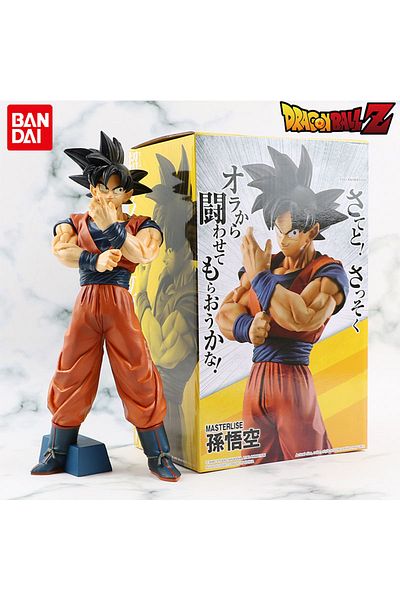 Choice Hot 27CM Anime Dragon Ball Z Goku Figure Goku with Scouter Figurine PVC Statue Action Figures Col...