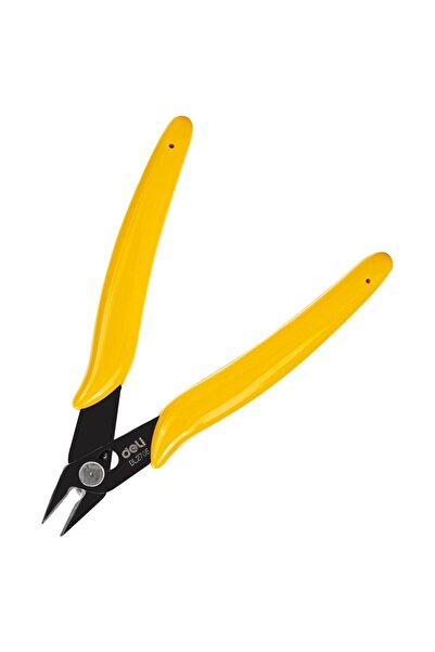 Deli 4 5 بوصات 4.5 بوصة كماشة قطع بلاستيكية بمقبض غير قابل للانزلاق قاطع أسلا...