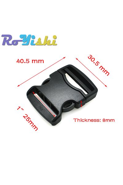 Choice 10pcs Webbing Size 25mm 10 Pcs/pack 20mm 25mm 32mm 38mm 50mm Webbing Detach Buckle For Outdoor Sport