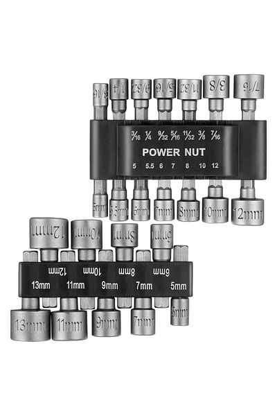 DUTRIEUX 9pcs/14pcs Powerful Socket Inner Hexagonal Wrench Hexagonal Handle Screwdriver Socket Extension R...