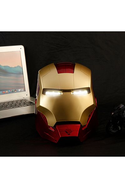 Choice B In Stock Marvel Avengers Iron Man Helmet Adult Child Model Cosplay 1:1 Light Led Ironman Mask Act.