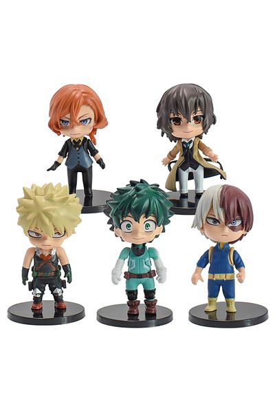 Choice 5pcs 9-10cm 5pcs/set Anime My Hero Academia Action Figures Midoriya Izuku Bakugou Katsuki Todoroki