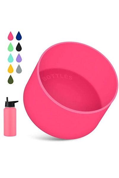 Choice1 9cm Silicone Boot for Hydro Flask 32oz 40oz BPA Free Anti-Slip Bottom Sleeve Cover Base Pad for W...