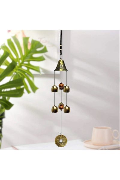 Choice 6 Bells Outdoor Metal Wind Chimes Yard Garden Hanging Ornament Decor Outdoor Garden