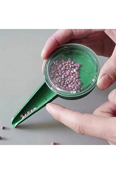 Choice Plant Seed Sower Plant Seeder Garden Multifunction Seeding Dispenser Tools Adapting to Various Si...