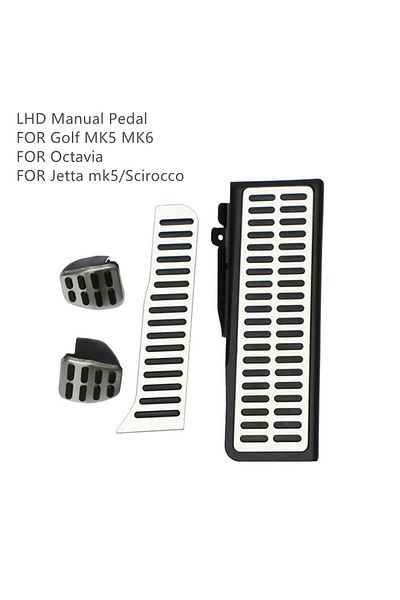 Choice Style 1 Mt 4pcs Car-styling Pedal For Volkswagen Golf 5 6 Mk5 Mk6 Scirocco Cc Passat B6 B7 Shara Tig
