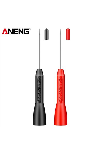 ANENG Pt2002 Pt2002 Insulation Piercing Needle 1mm Pin Non Destructive Multimeter Test Probe 10a 600