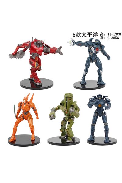 Choice 5pcs/set Robot Gipsy Danger Crimson Typhoon Saber Athena Cherno Alpha Action Figure Toys