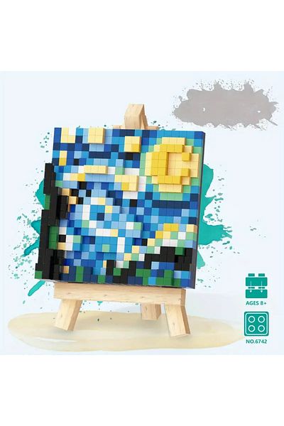 Choice 6742 مكعبات بناء للرسم الزيتي - ألعاب تعليمية للأولاد والبنات - هدية مثالية للأطفال المبدعين