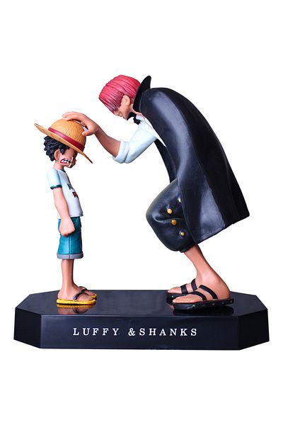 Choice Without Box 17cm Anime Figure One Piece Luffy Four Emperors Shanks Straw Hat Luffy Action Figure Mon