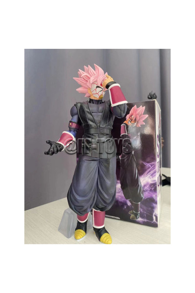 Choice بانداي مع صندوق، مجسم زاماسو بلاك غوكو سوبر دراغون بول هيروز، 25 سم، م...
