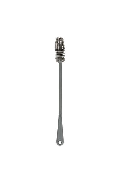Choice China Grey Silicone Milk Bottle Brush Cup Scrubber Glass Cleaner Long Handle Drink Bottle Clean Brus