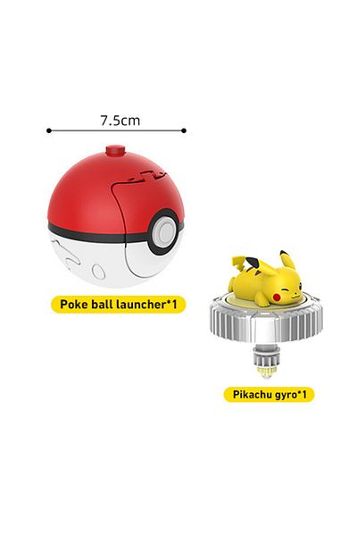 Choice No Box Original Pokémon Pikachu Spinning Top Cartoon Anime Figure Pull Line Spinning Battle Game Spi