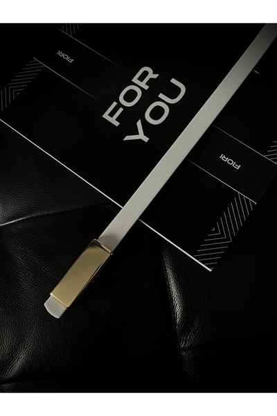 Fiori Curea subțire cu cataramă dreptunghiulară pentru femei, centură pentru haine, centură pentru cămașă, centură pentru rochie