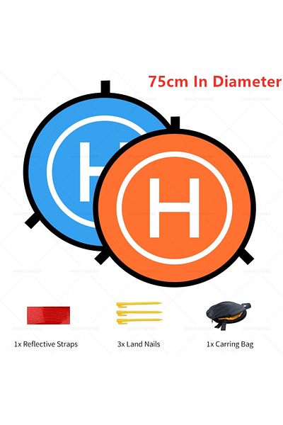 Choice 75cm In Diameter Drone Landing Pads For Dji Mavic 3 Drone Pad For Fimi X8 Se Portable Waterproof Lan