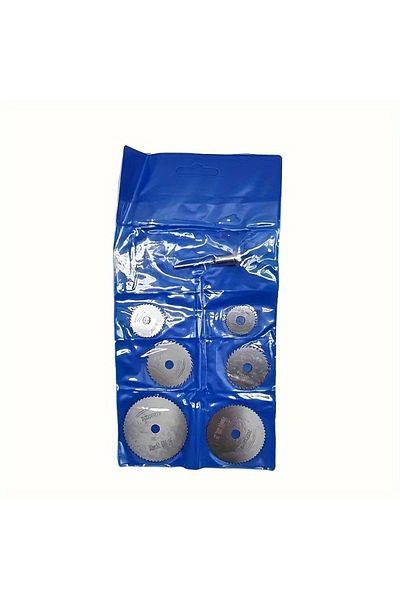 Choice 7pc Saw Blade Set Wood Cutting 7pc Woodworking Metal Cutting Blade Electric Drill Circular Saw Blade