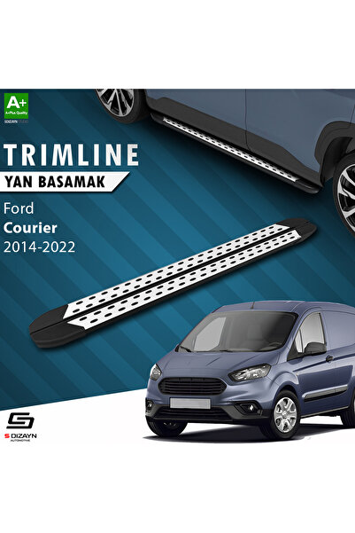S Dizayn S-dizayn Ford Courier Trimline Gri Yan Basamak 176 Cm 2014-2022 A Ka...