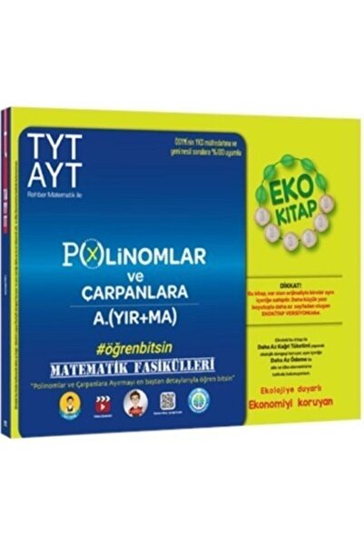 Tonguç Yayınları Tyt-ayt Matematik Fasikülleri - Polinomlar Ve Çarpanlara Ayı...