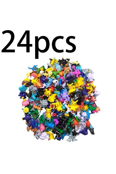 Choice 24/144pcs Pokemon Action Figure Toys Mini Figures Model Toy Pikachu Anime Kids Doll Birthday Gift...