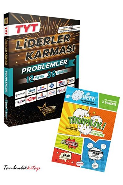 Bilimyolu Yayıncılık Liderler Karması TYT Problemler Branş Deneme +3 Matemati...