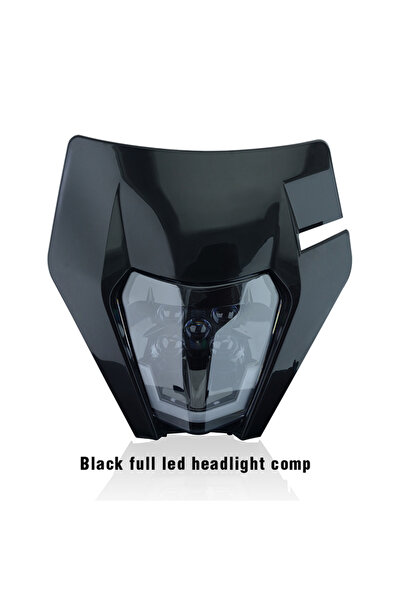 Choice Black Headlight PowerZone Motorcycle LED Headlight Headlamp Head Light...