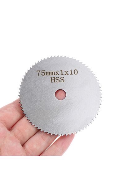 Choice 1pcs 3inch 75mm Cutting Disc Mini Circular Saw Blade For Wood Plastic Metal Rotating Cutting Tool...