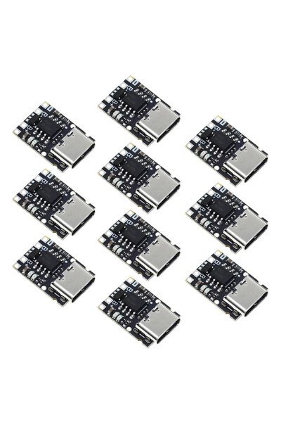 Choice 10 قطع 5/10 قطع Tp4057 1a 3.7v بطارية ليثيوم شحن وتفريغ لوحة مع حماية ...