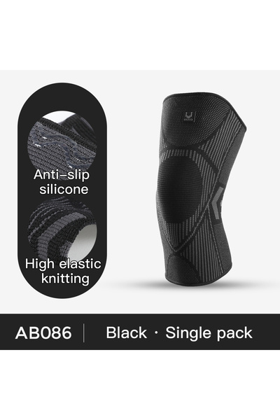 Choice M AB086-BK Vilico 1 قطعة من أكمام ضغط الركبة من النايلون للرياضة واللي...