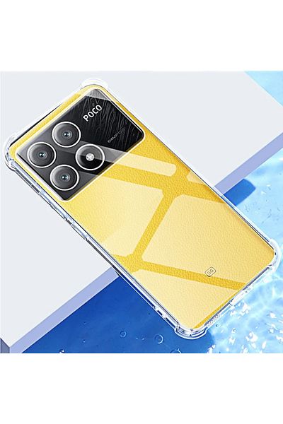 Choice POCO X6 5G Shockproof Clear Phone Case for Xiaomi Poco X6 Pro M6 M5 M4 F5 F3 X4 X3 X5 C65 M5s M4 Pro
