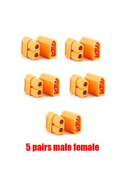 U-Angel-1988 Xt60 10pcs Xt60 Xt-60 Male Female Xt30 Xt90 Bullet Connectors Plugs For Rc Lipo Battery Rc Drone Air