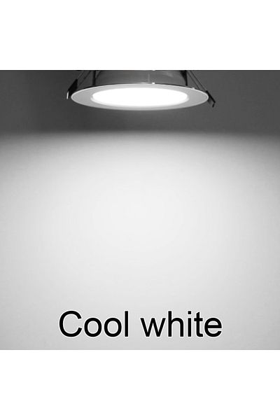 Choice White Frame 18w Cold White Spot Led Downlight Ceiling Ac 220v 240v 7w 9w 12w 15w 18w Spotlight Cold