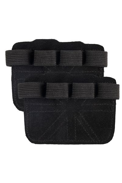 Choice M black one pair Leather Weight Lifting Training Gloves Palm Protection Women Men Fitness Sports Gy
