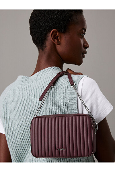 Calvin Klein Women's Purple Crossbody Bag