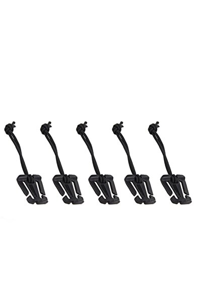 Choice 5 قطعة حقيبة الظهر مولي مشبك حلقة تسلق كليب في الهواء الطلق النايلون ا...