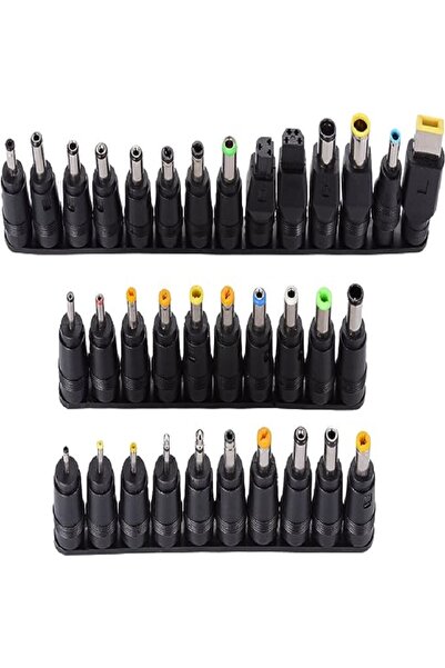 Choice مجموعة من 34 قطعة من قابس إدخال التيار المستمر لأجهزة الكمبيوتر المحمو...